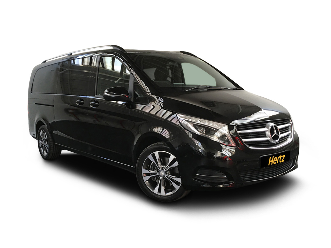 Mercedes V-Class LWB car for hire