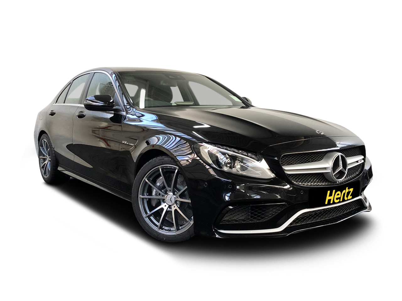 Mercedes C63 AMG car for hire